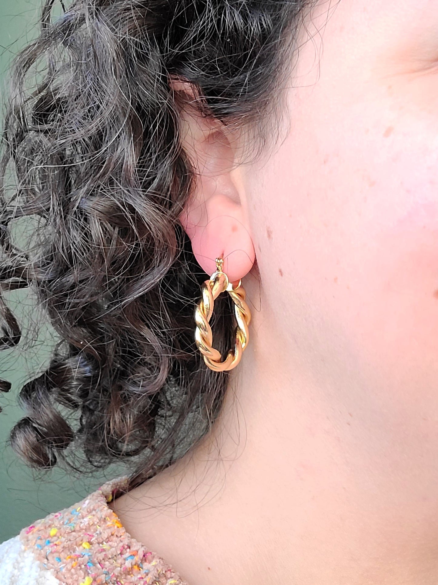 Signature Thick Twisted Sister Hoops