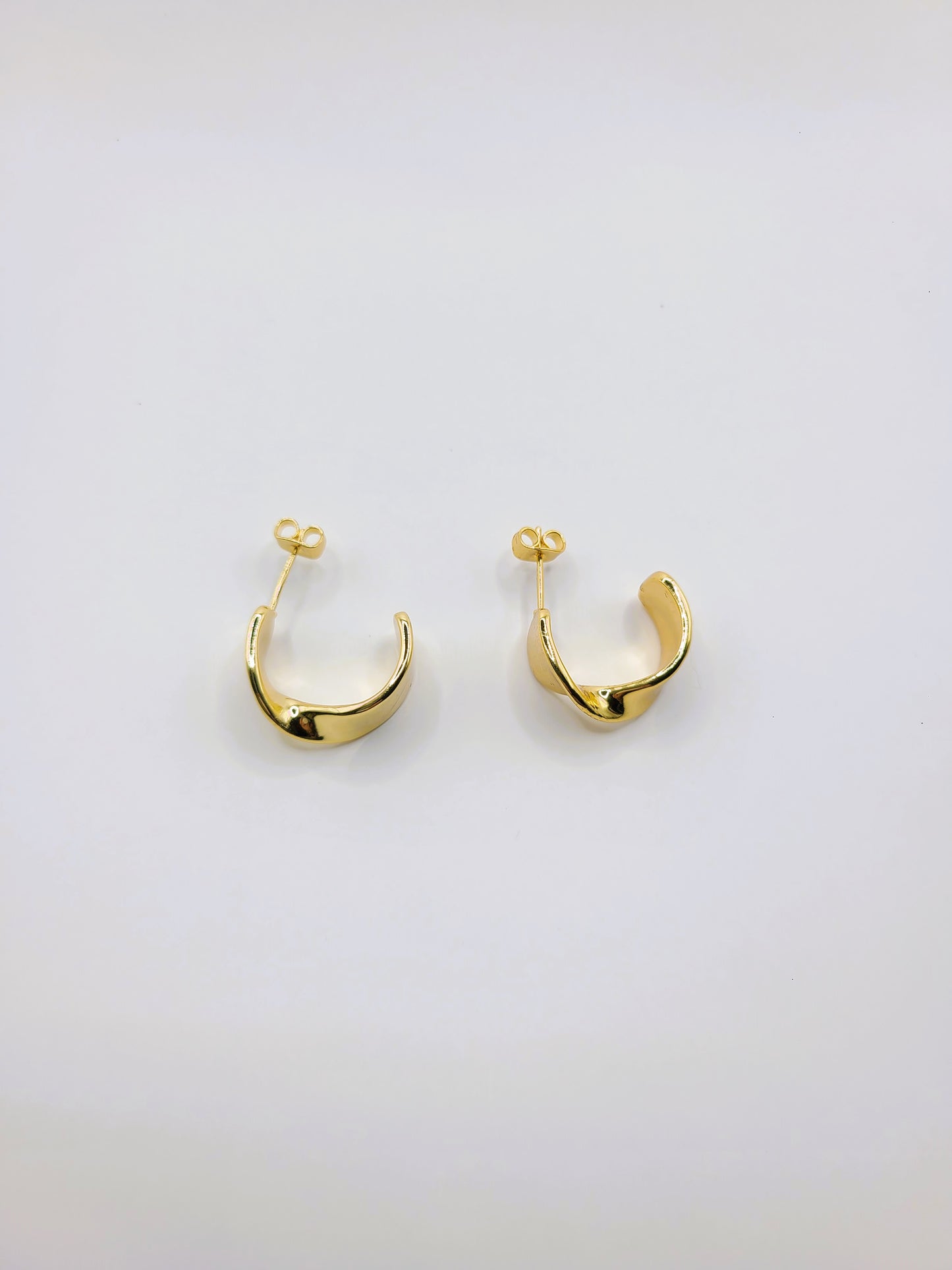 Signature Gold Super Chunky Twisted Sister Hoops