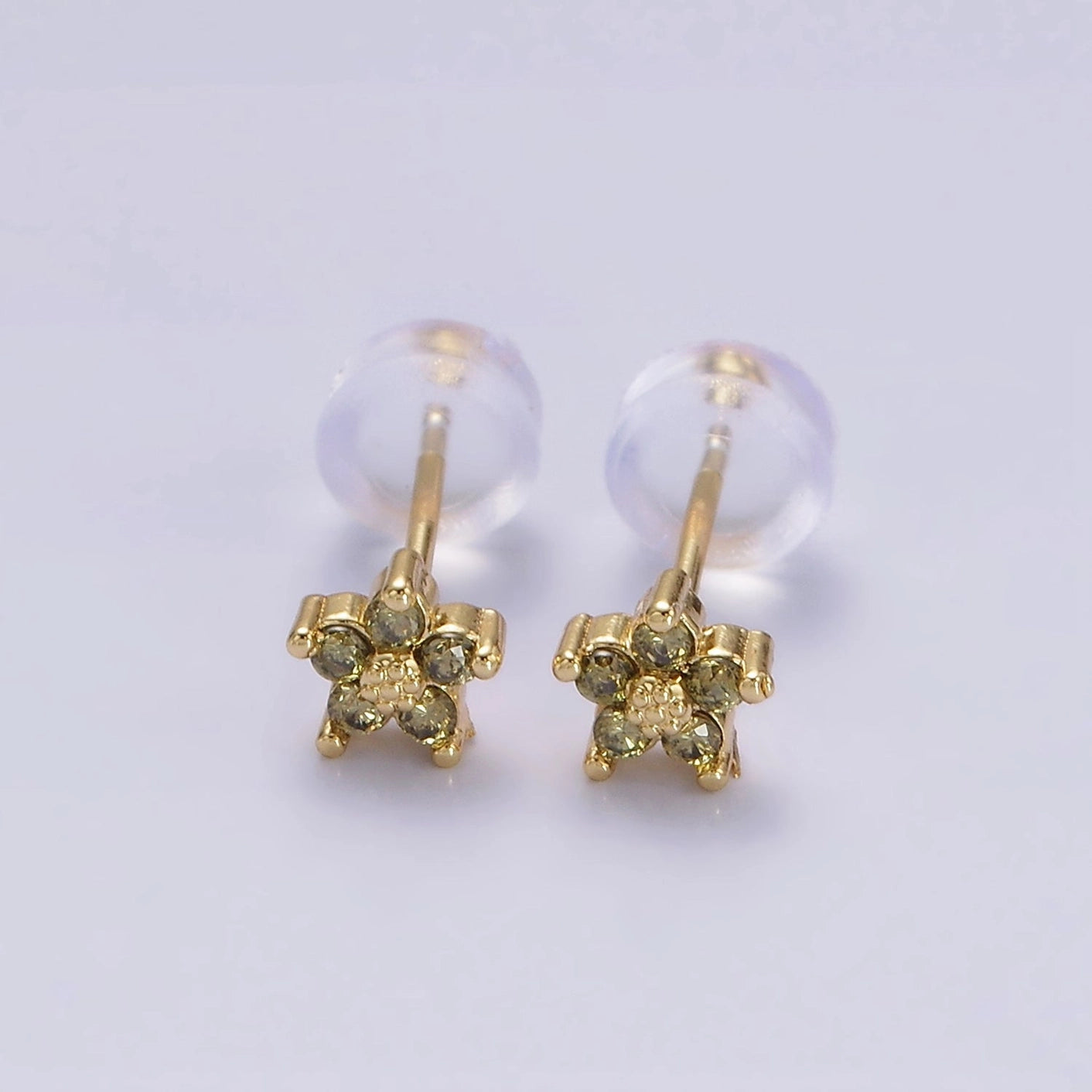 Pick-A-Color Mini Flower Studs