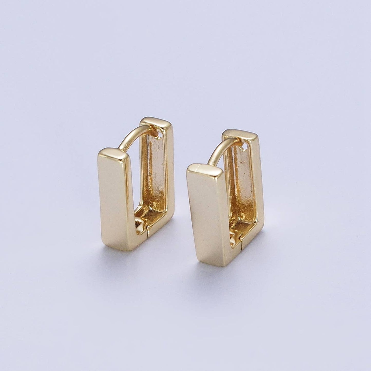 Gold Square Huggies