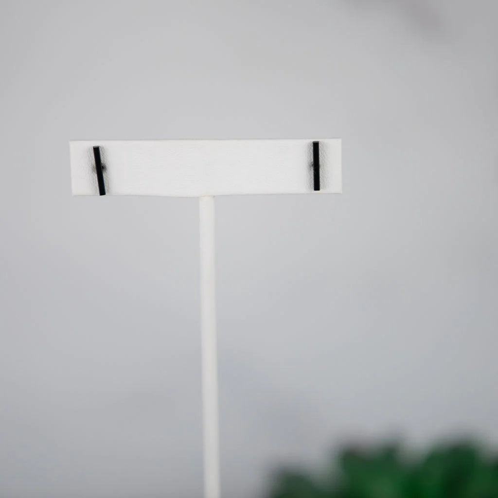 Slim Bar Stud Earrings