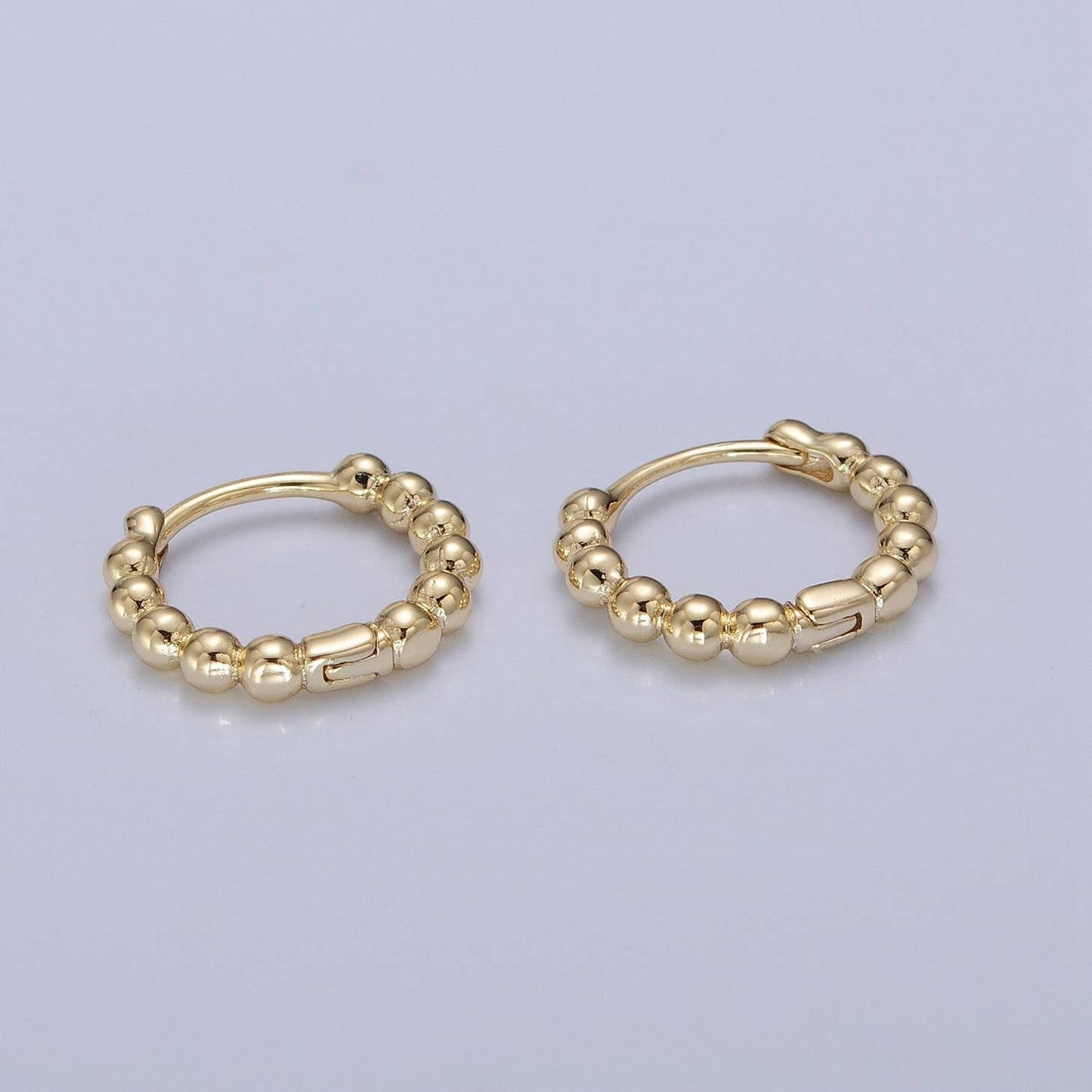 Dainty Gold-Filled Bubble Huggies