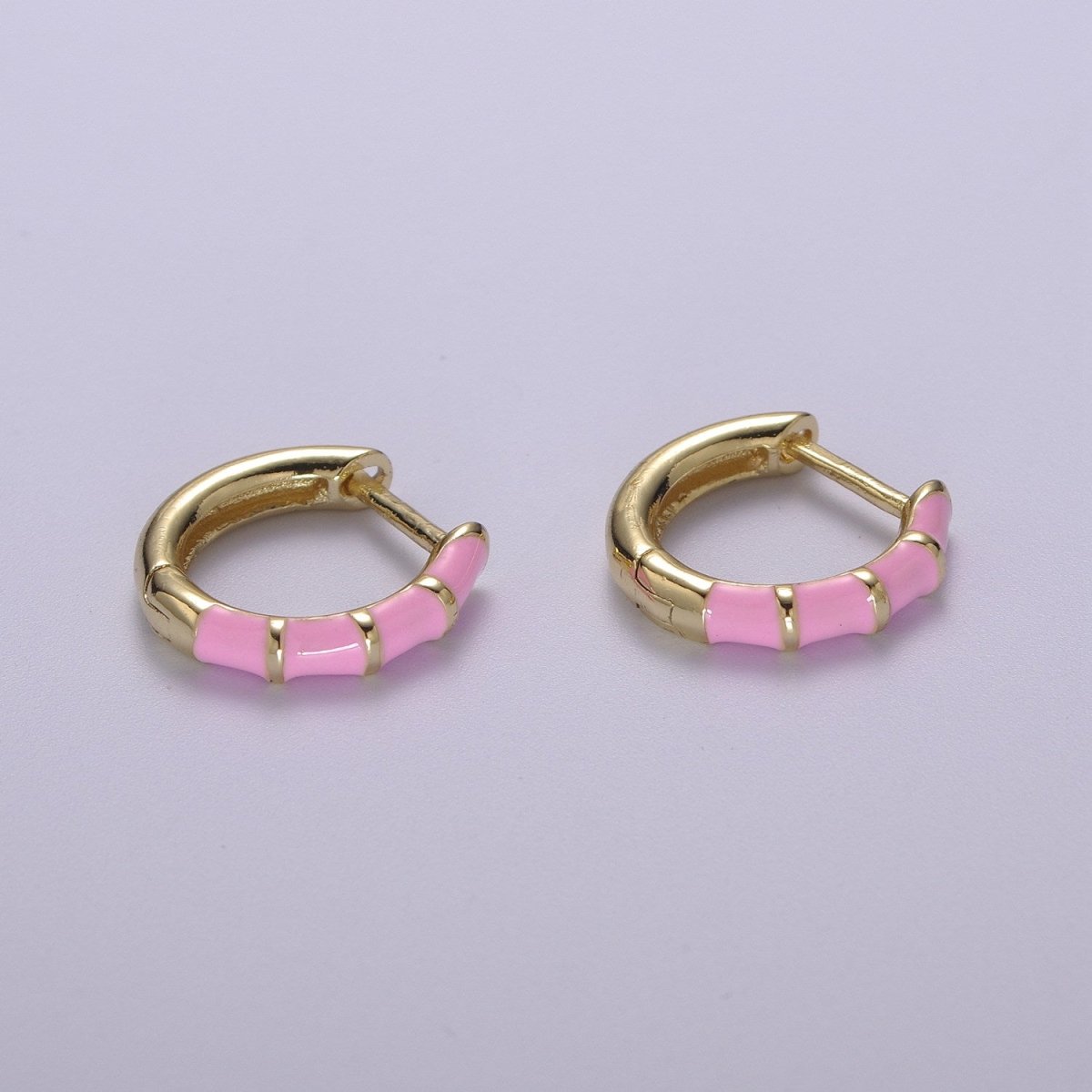Color Huggies with Gold Trim