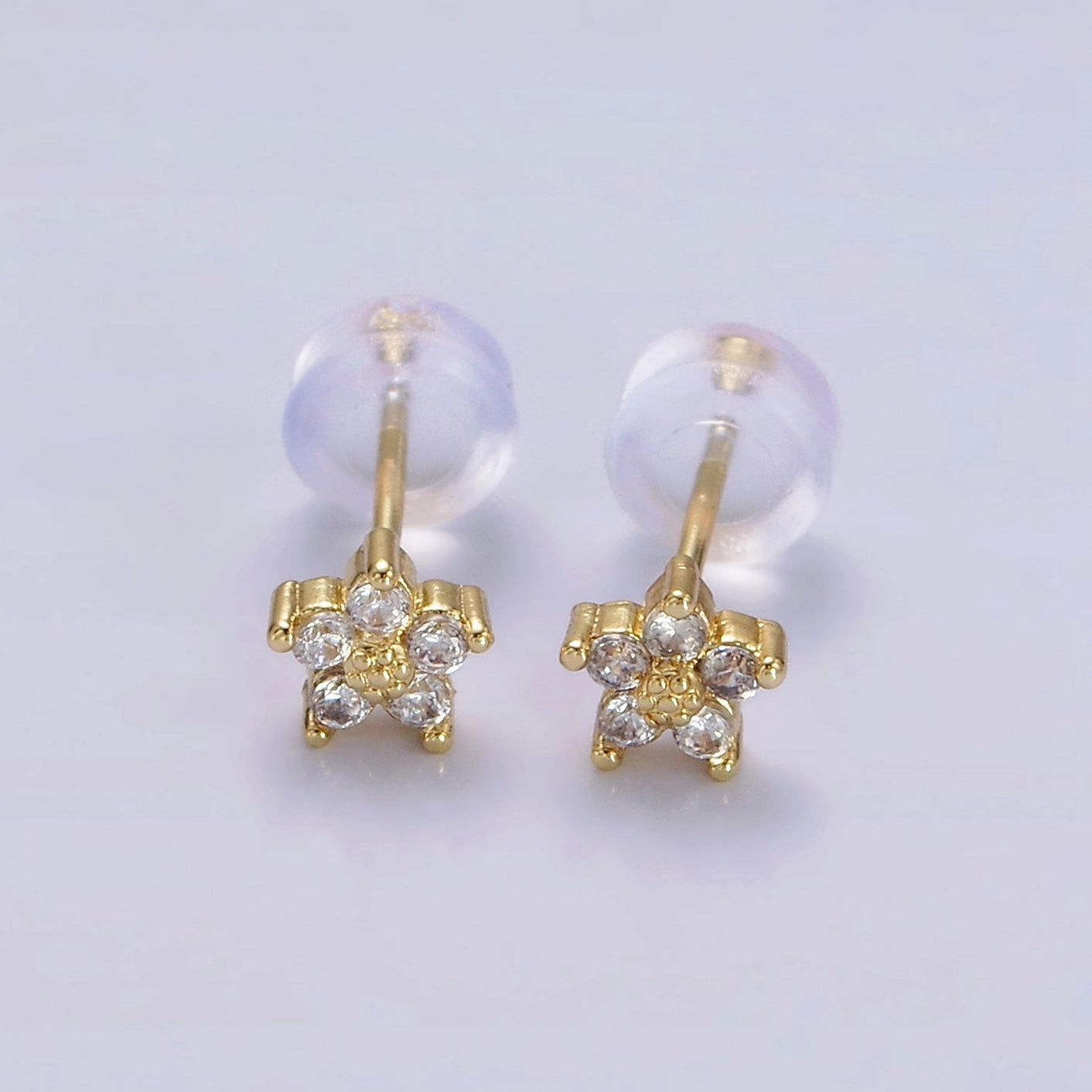 Pick-A-Color Mini Flower Studs