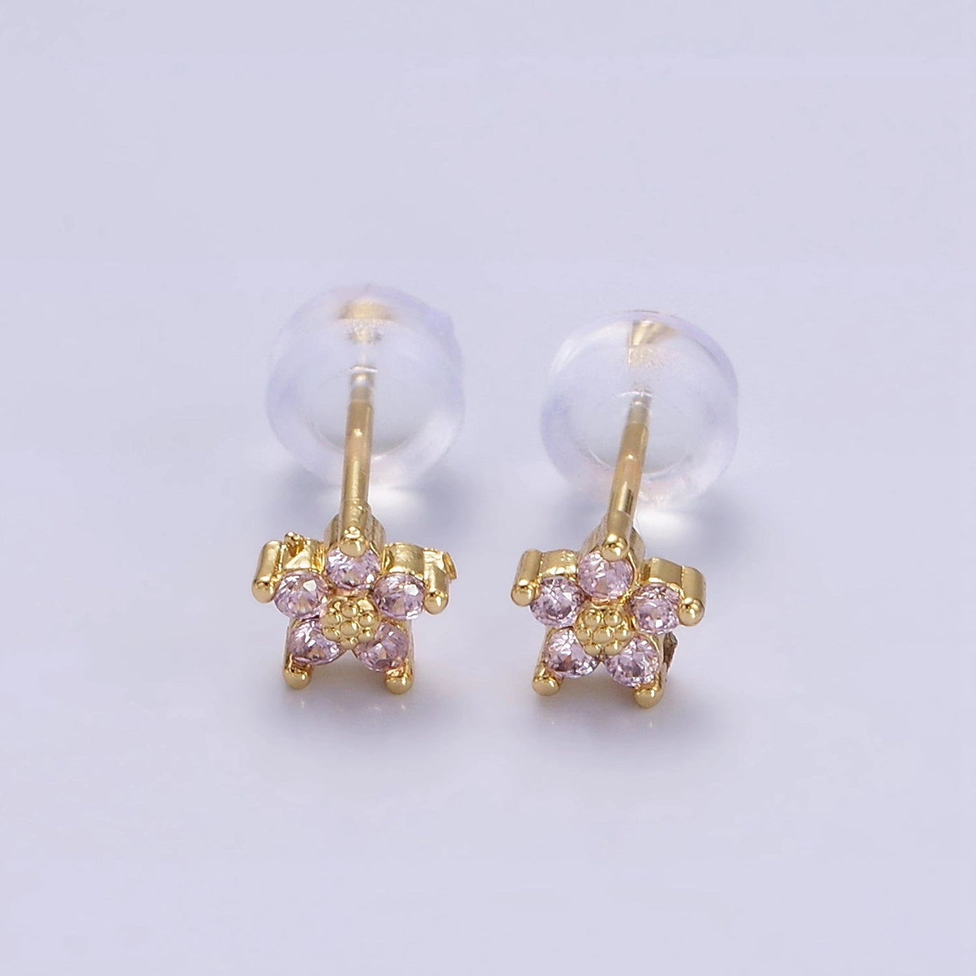 Pick-A-Color Mini Flower Studs