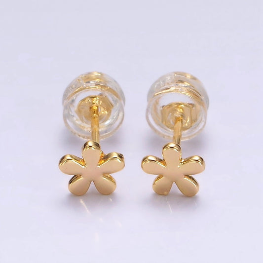 Pick a Petal Flower Stud Earrings
