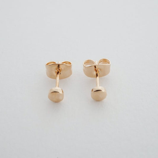 Mini Circle Stud Earrings